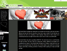 Tablet Screenshot of bigheartedbabes.com